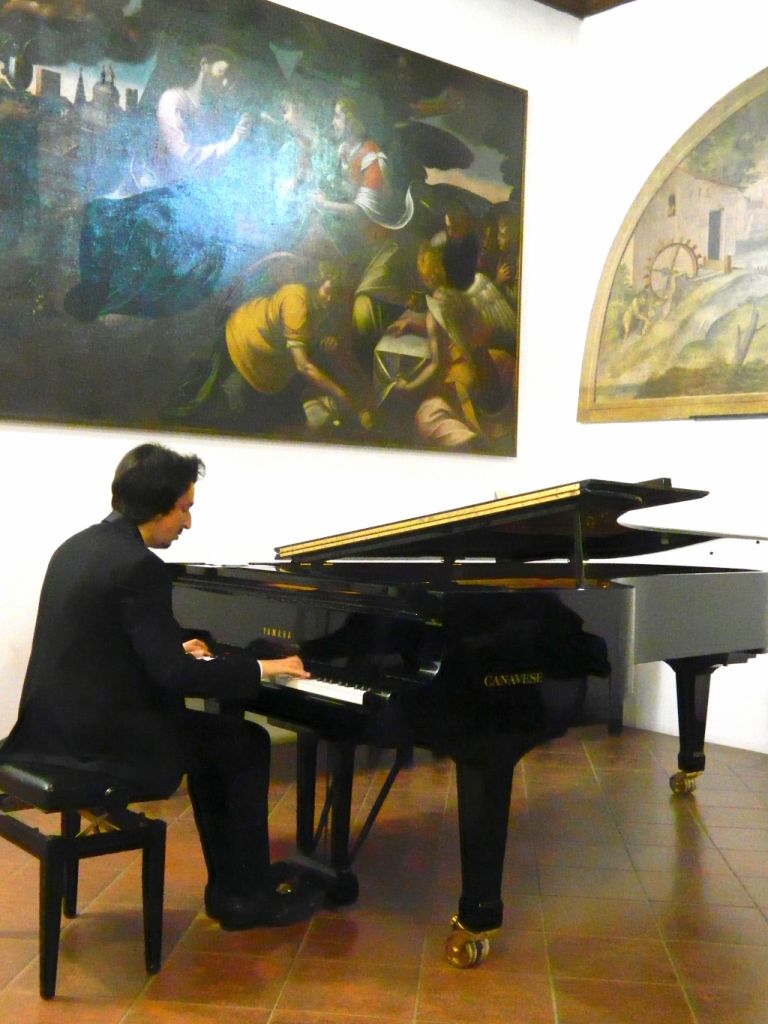 Il pianista Umberto Beccaria
